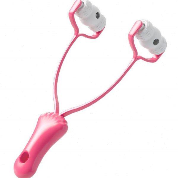 瘦脸神器软胶滚轮美容提拉紧致V脸瘦双下巴去咬肌脸部按摩瘦脸仪,淘宝优惠券,粉丝福利购,淘宝优惠卷