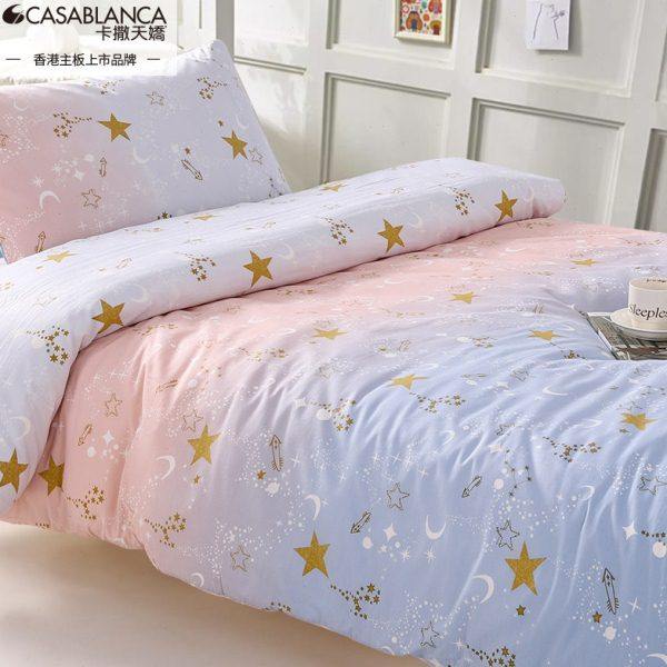 卡撒天娇三件套被子全套床上宿舍六件套大学生单人被套被芯枕套,淘宝优惠券,粉丝福利购,淘宝优惠卷