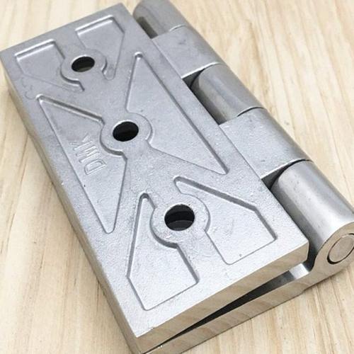 304不锈钢重型大合页100*100*6加厚工业合页大力重型大门承重铰链 - 图0