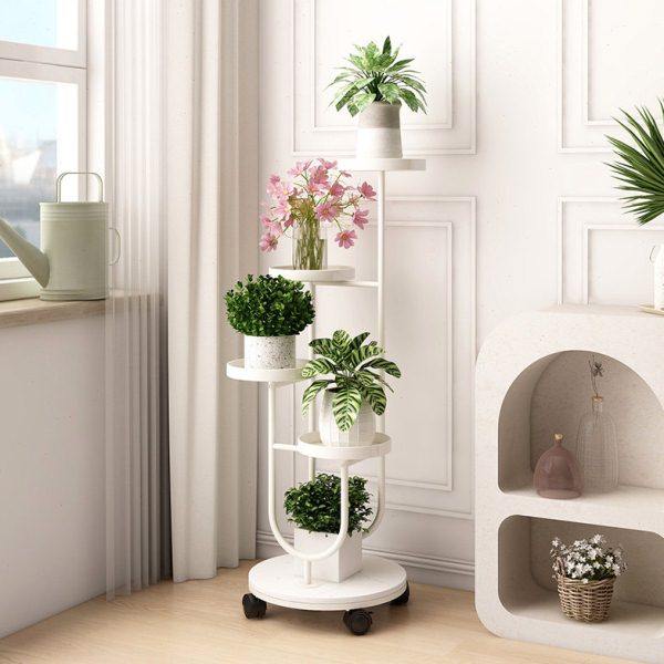 轻奢花架子客厅落地花架多层铁艺花盆托架阳台创意多肉展示置物架,淘宝优惠券,粉丝福利购,淘宝优惠卷