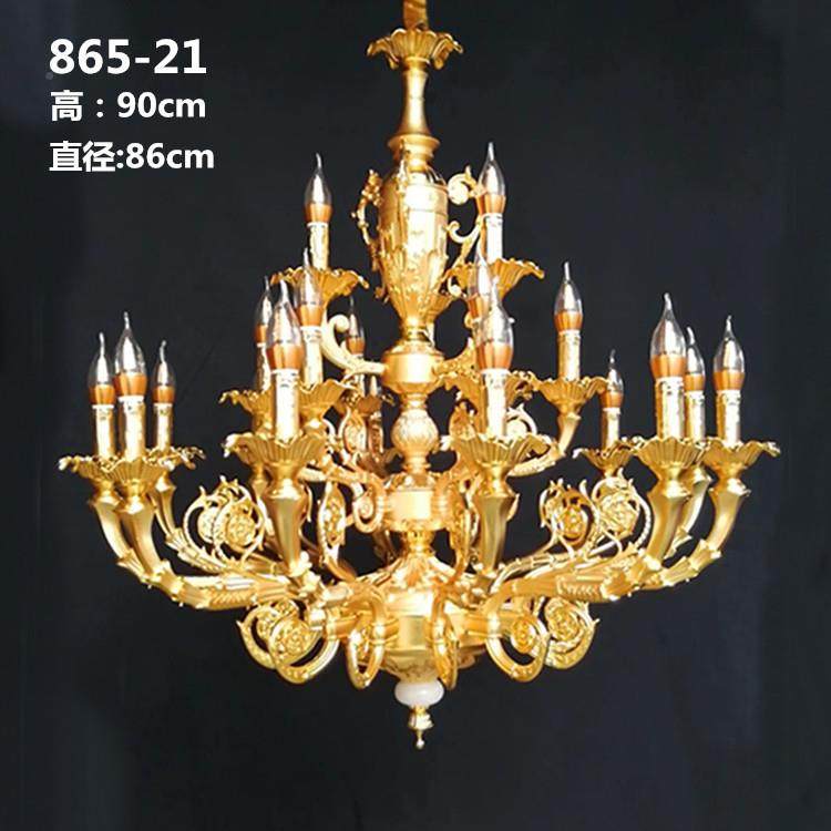 法式田10930奢客厅餐厅创意吊园灯大堂式别墅卧室华欧锌合金灯具,淘宝优惠券,粉丝福利购,淘宝优惠卷