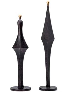 约现代摆几何艺术件样视DS8710D板房间售楼处玄关电柜桌面创意软