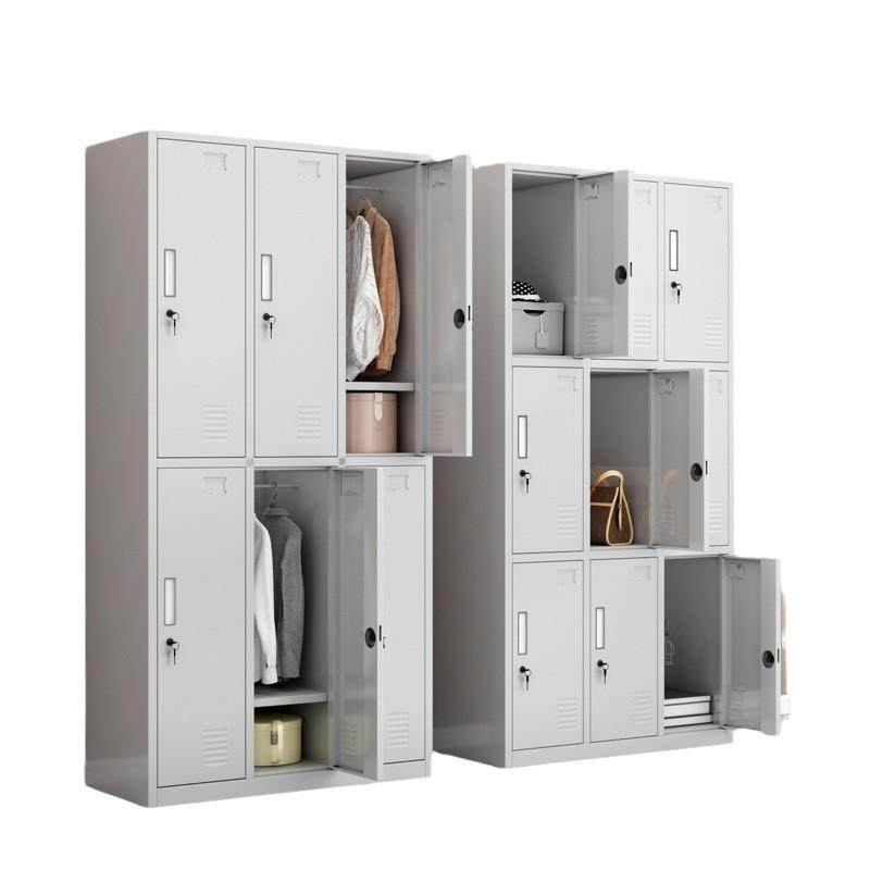 更衣柜员工宿舍更衣室铁皮柜钢制带锁储物柜健身房浴室存包柜鞋柜,淘宝优惠券,粉丝福利购,淘宝优惠卷