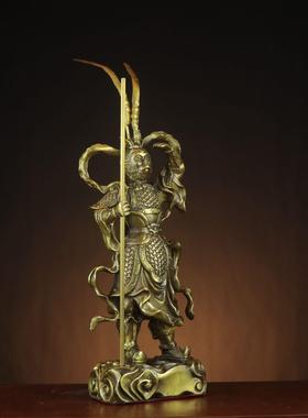 杨铜记 铜孙悟空齐天大圣 家居办公室客厅摆件工艺品 美猴王