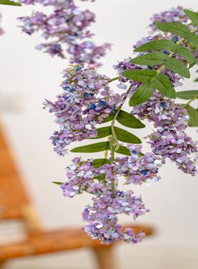 掬涵槐蕊仿真花复古红节日婚庆花艺橱窗装饰插花客厅餐桌摆设假花