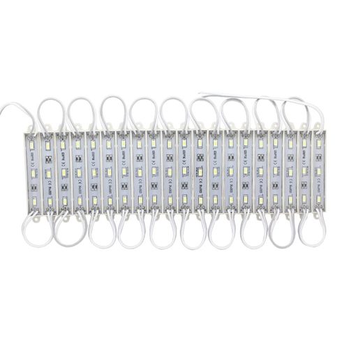 led模组12V防水3灯5730贴片户外广告灯箱发光招牌字光源灯条灯带 - 图3