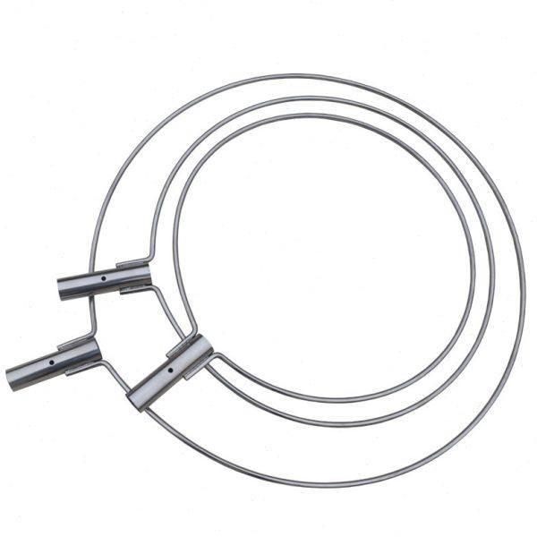 304不锈钢抄网头用单圈6mm粗径钢圈坚固实心捞网圈35cm/40cm/50cm,淘宝优惠券,粉丝福利购,淘宝优惠卷