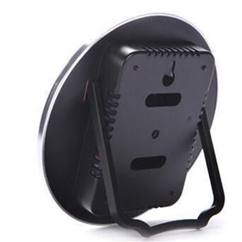 TH101B 室内温湿度计 蓝底 台式挂L墙式家用大圆形温湿度计 - 图2