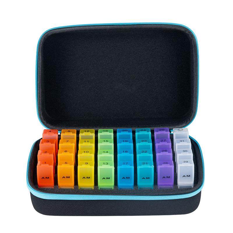 厂家直销分防装药盒收包出行纳轻药巧迷你便携小盒32RZW格防潮尘,淘宝优惠券,粉丝福利购,淘宝优惠卷