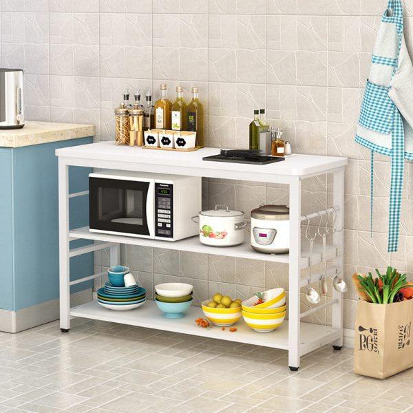 厨房桌子切菜桌微波炉置物架落地式烤箱收纳柜储物台柜子一件起批,淘宝优惠券,粉丝福利购,淘宝优惠卷