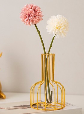 金色麋鹿花瓶客厅玄关电视酒柜装饰品摆件家居现代X轻奢高档北欧