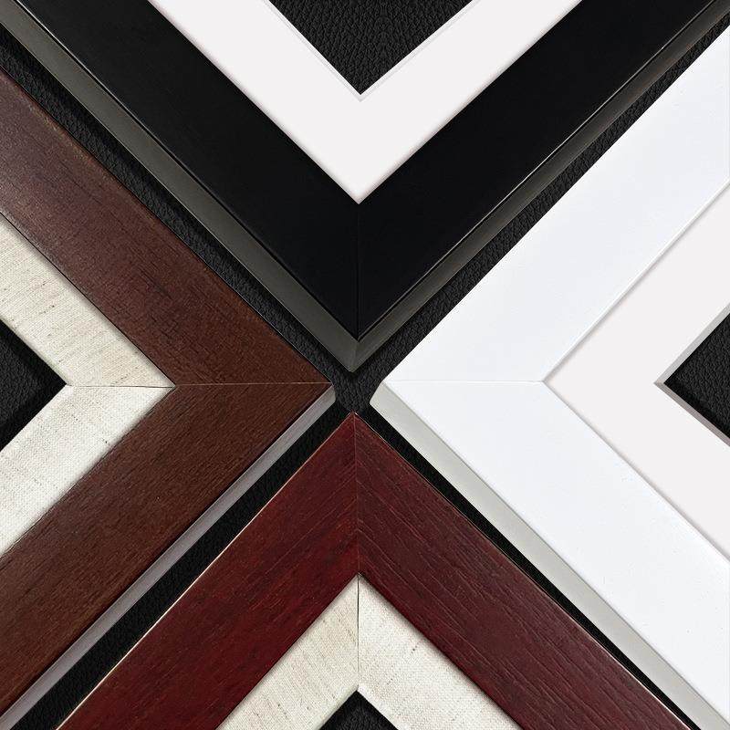 窄细边实木油画框外框简约现代日式大尺寸全家福相框装裱挂墙,淘宝优惠券,粉丝福利购,淘宝优惠卷