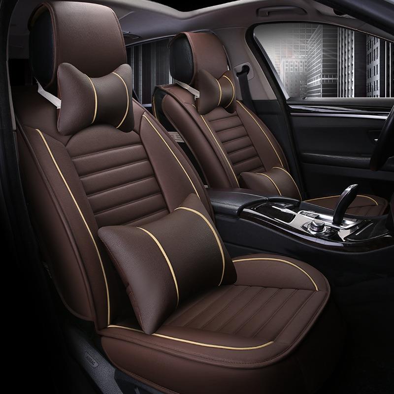 汽车坐垫四季通用全包新朗逸迈腾途观凯美瑞哈弗H6蒙迪欧奇骏座垫 - 图2