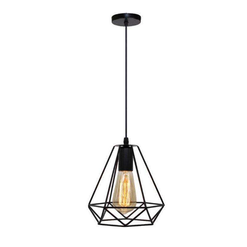 工业风吊灯复古创意小钻石餐厅灯咖啡店服装店酒吧休闲吧台装饰灯,淘宝优惠券,粉丝福利购,淘宝优惠卷