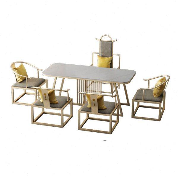 北欧新中式岩板茶桌椅组合 小户型客厅阳台泡茶台 室接待茶桌,淘宝优惠券,粉丝福利购,淘宝优惠卷