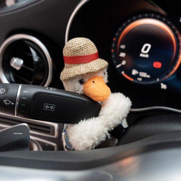 怀挡装饰方向盘档把中控屏幕西高地玩偶公仔转向灯汽车内装饰摆件,淘宝优惠券,粉丝福利购,淘宝优惠卷