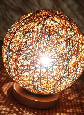 房间装饰品摆h件卧室女生摆设少女心房间小夜灯个性布置床头灯梦