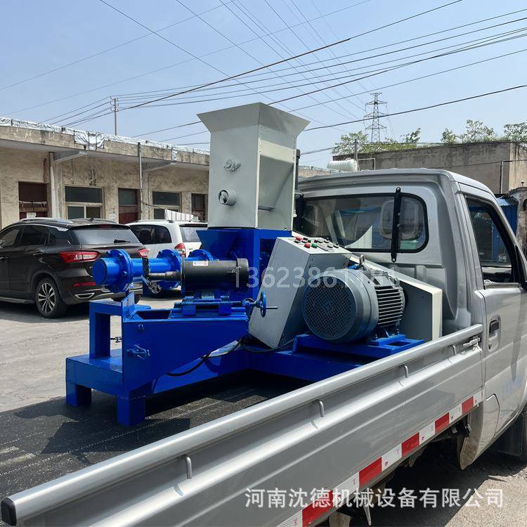 狗粮猫粮饲料膨化机玉米粉骨粉膨化饲料机水产漂浮颗粒自制机 - 图1