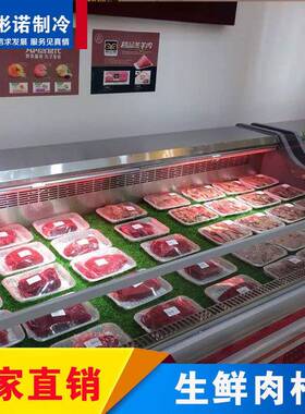 生鲜肉鱼保鲜柜鲜肉鲜鱼冷藏保鲜柜