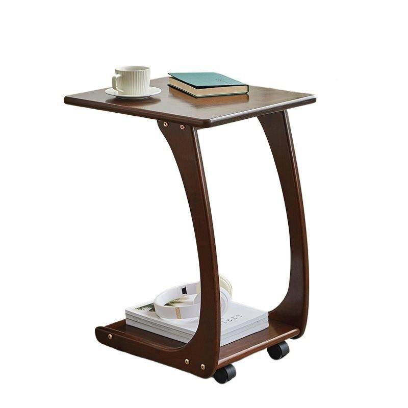 实推木边移动茶几带置轮小方桌客厅沙发边柜侧边无品牌/柜车床几,淘宝优惠券,粉丝福利购,淘宝优惠卷