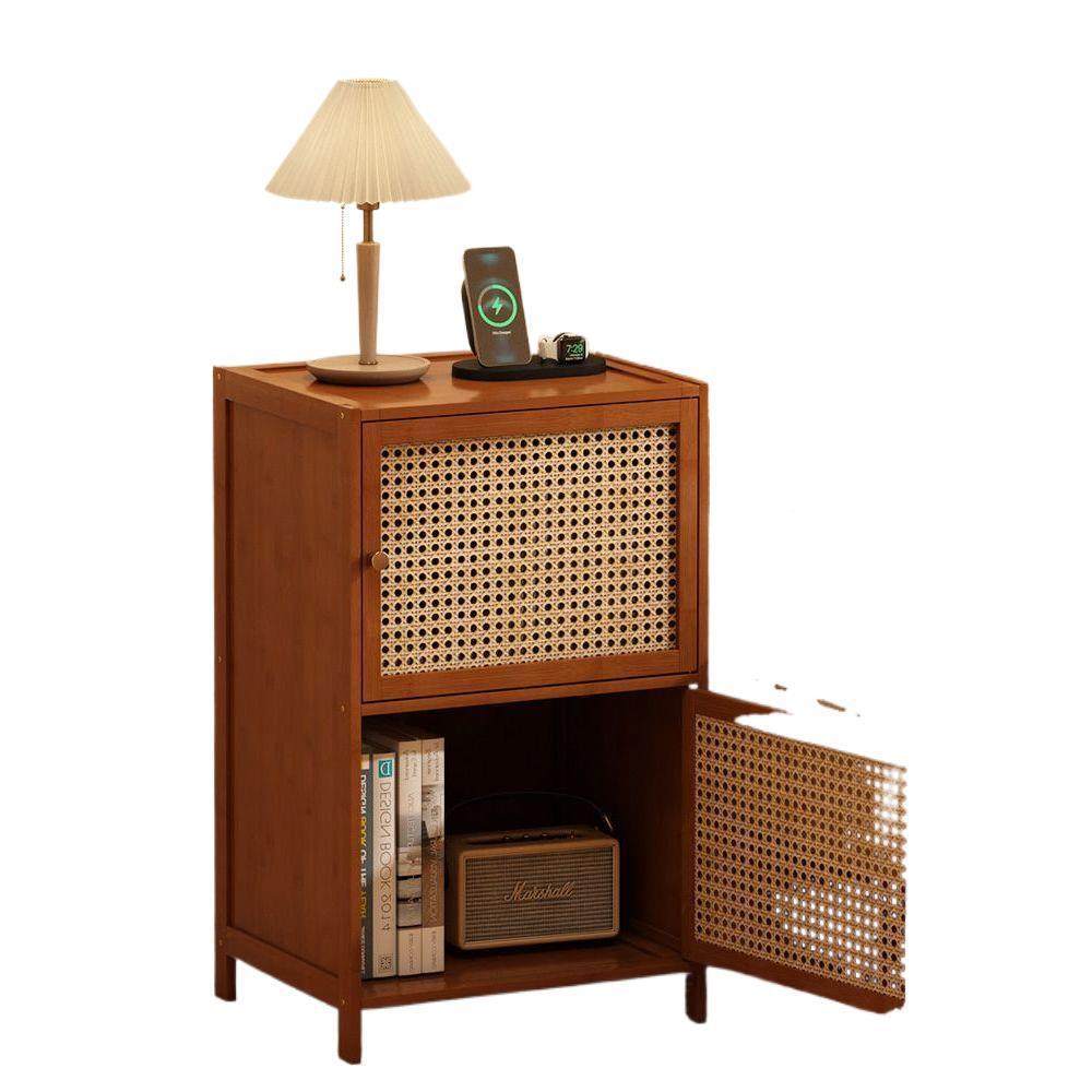 楠竹柜床头柜家用床边收纳子现代储物柜床卧室置物QCA架边几几,淘宝优惠券,粉丝福利购,淘宝优惠卷