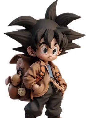 七龙珠手办背包孙悟空q版