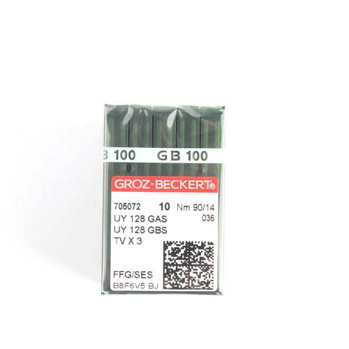 UY18车G2AS三针五线机车针 冚绷缝机UY128缝纫机针 三本机针 - 图3