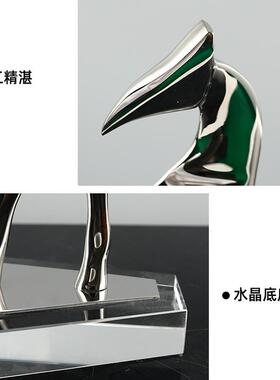 奢创意金属4259轻马件家居软装饰品桌面壁开放摆格悬空电视柜摆龛