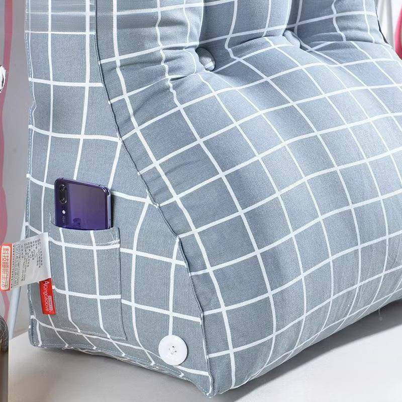 家优三角富绒床麦太保头惠靠垫大靠厂背靠枕榻榻米可拆洗贵垒德株 - 图2