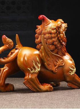 全铜貔貅摆件一对招财皮丘玄关客厅办公室装饰品开业礼物工艺品