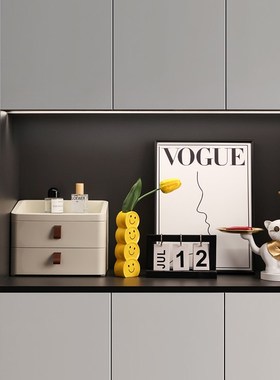 创意木质台历摆件桌面装r饰品办公室书房客厅摆设乔迁新居礼物礼