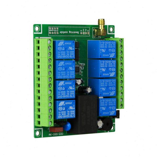 220V 12V24V无线遥控开关8路继电器电控箱36v48v灯具智能家用开关,淘宝优惠券,粉丝福利购,淘宝优惠卷
