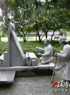 织布人物雕塑民俗小品雕塑u玻璃钢仿铜人物雕塑大型公园景观雕塑