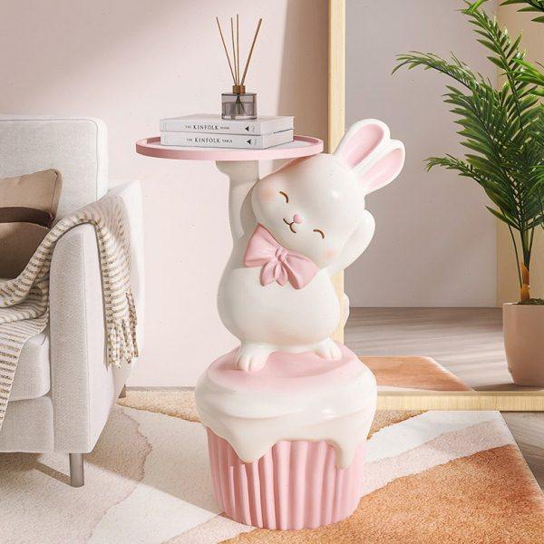 网红卡通兔落地摆件大型客厅电视柜沙发旁家居装饰品乔迁新居礼品,淘宝优惠券,粉丝福利购,淘宝优惠卷