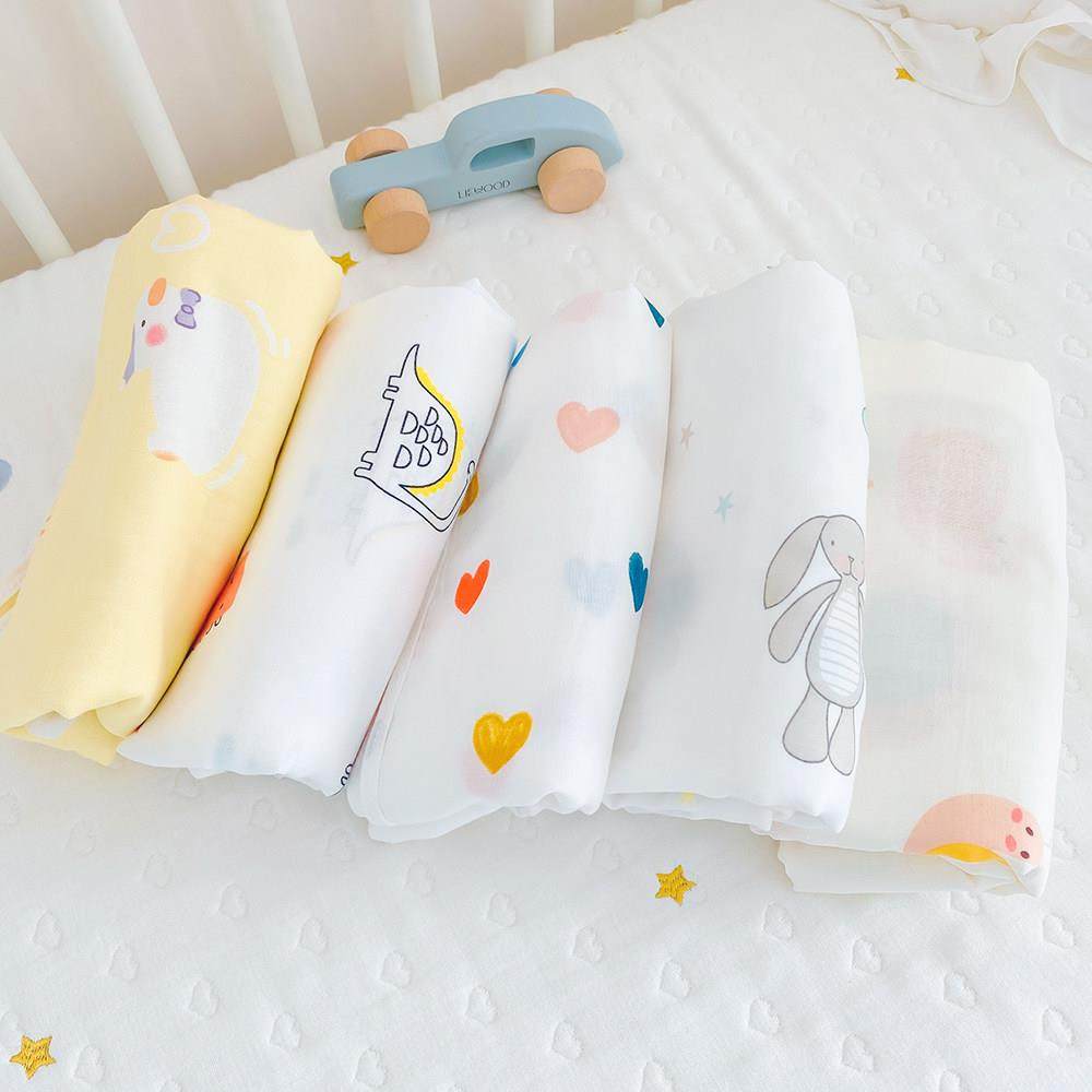 婴儿纱布轻薄小被子纯棉夏季初生宝宝盖毯幼儿园儿童空调毛巾被,淘宝优惠券,粉丝福利购,淘宝优惠卷