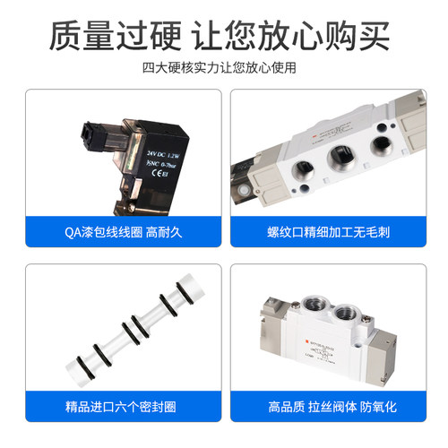 sy5120-5lzd-01电磁阀7120-02-5220/7220/3220/3120-m5-c4控制c6f - 图2