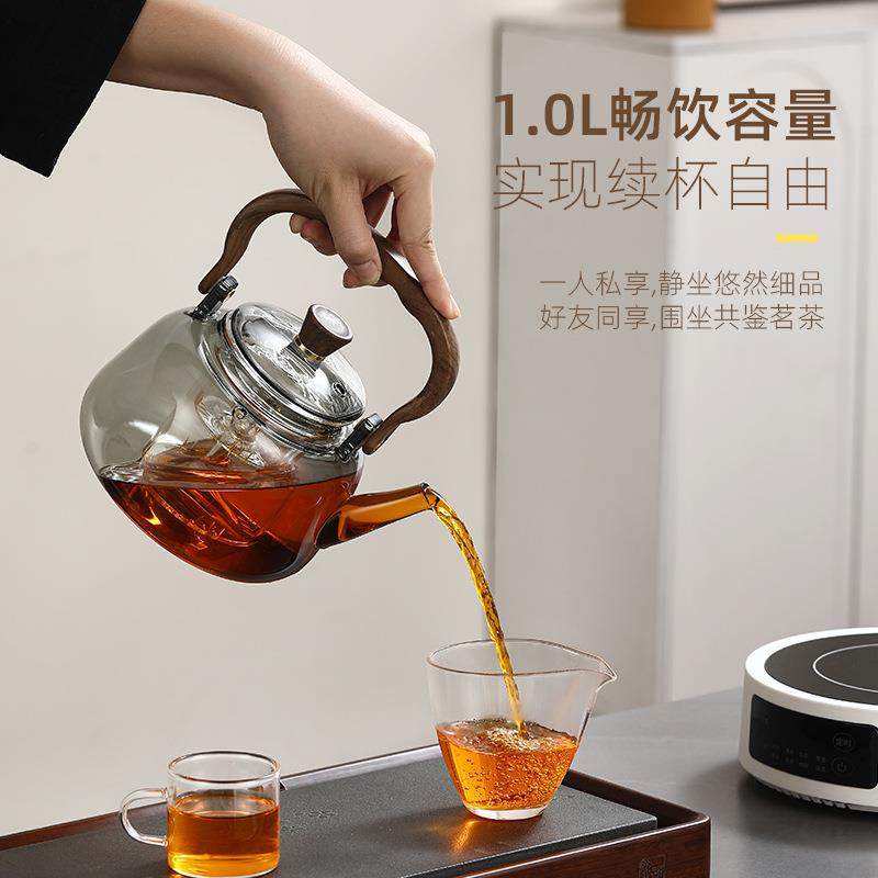电煮陶炉温1玻2小时煮茶壶保围炉茶加JR-11厚高鹏硅璃茶壶小容量,淘宝优惠券,粉丝福利购,淘宝优惠卷