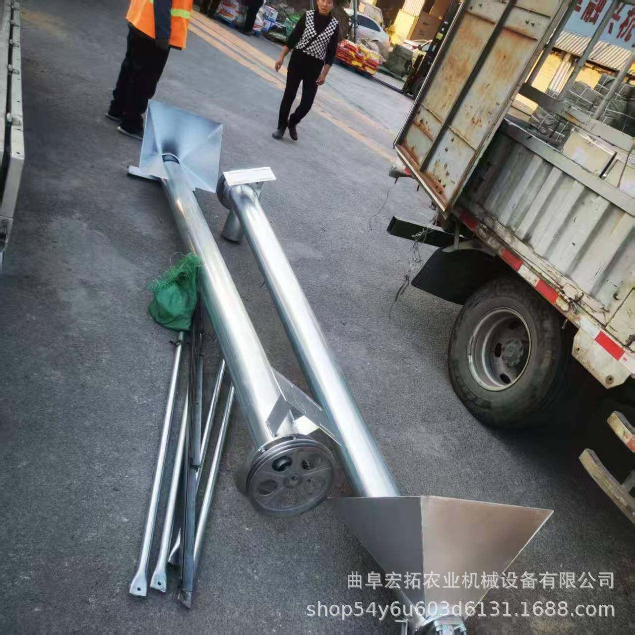 不锈钢螺旋提升机304材质饲料厂粮食厂传送提升机,淘宝优惠券,粉丝福利购,淘宝优惠卷