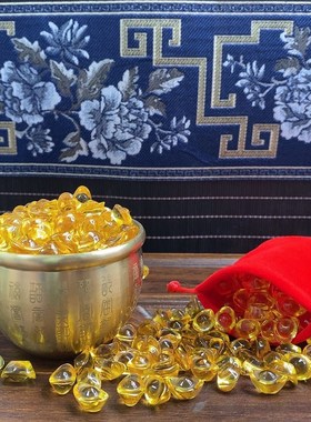 黄铜米缸摆件客厅x办公室店铺工艺品中式