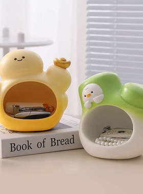 创意入户门口放钥匙收纳玄关摆件置物桌面客厅家R居装饰品乔迁礼