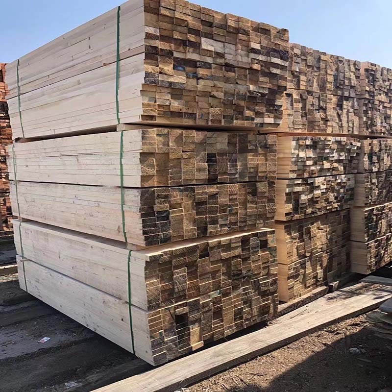 建筑木方工程木方防腐木跳板枕木垫D支模方木隧道桥梁施工板材工 - 图0