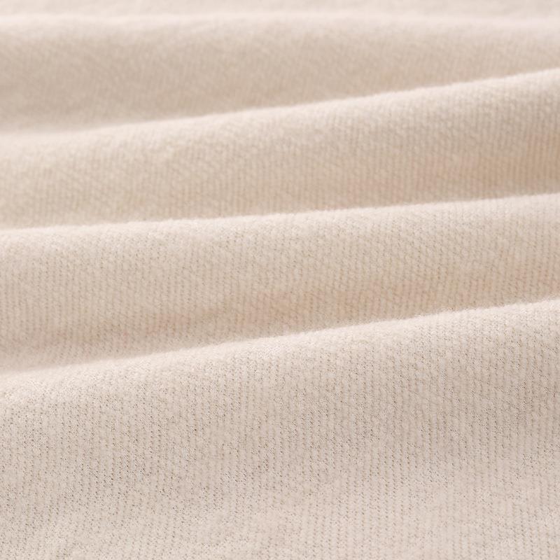 2462262羊毛38天丝混纺双面呢面料春秋针织裤装裙装毛呢面料 - 图1