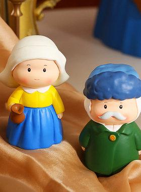 创意艺术人物摆件现代简约家居好物玄关电视柜酒柜客厅Z装饰品桌