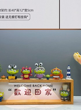 入户玄关可c视门铃装饰摆件对讲电话开关客厅墙上屏幕饰品创意