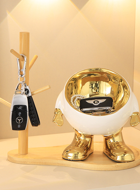 入户进门钥匙收纳l玄关鞋柜摆件客厅家居装饰轻奢高档乔迁新居礼