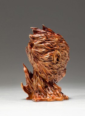 感谢孙悟b空美猴王的杰作桌面摆设铜斗胜佛入口大厅书房客厅装饰