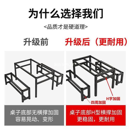 快餐桌椅食堂饭店商餐饮家用约员工小吃503店简米店线早餐店用桌 - 图0