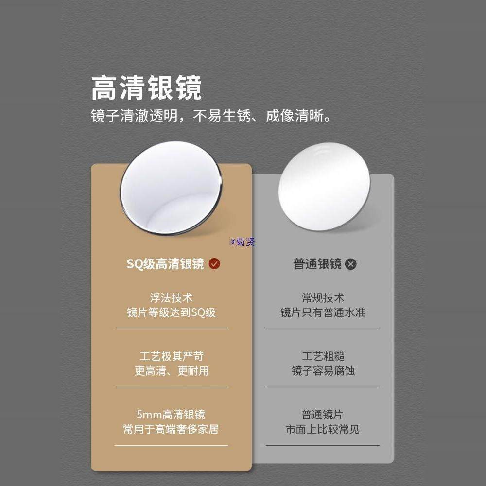 鹅蛋卧室化妆镜带灯壁挂卫生间梳妆台发光镜浴室智能镜触摸屏,淘宝优惠券,粉丝福利购,淘宝优惠卷