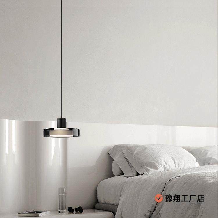 电商供货意式极简床头小吊灯现代简约创意玻璃客厅餐厅吧台卧室灯,淘宝优惠券,粉丝福利购,淘宝优惠卷