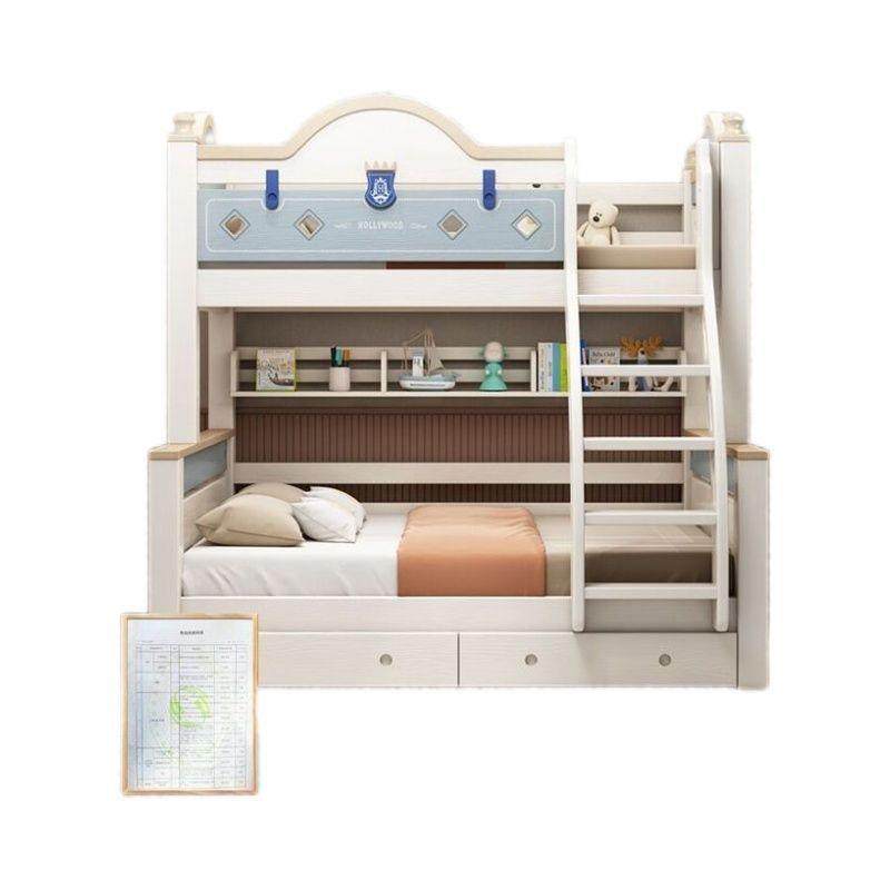 樱桃木实木上下床双层床二层儿童床男孩女孩高低上下铺两层子母床,淘宝优惠券,粉丝福利购,淘宝优惠卷